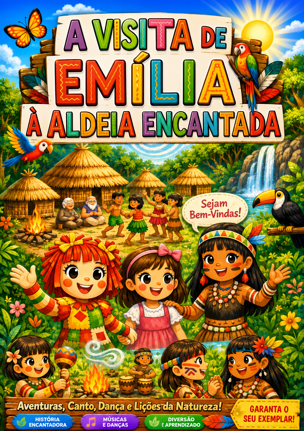 Atividade Pedagógica: EMÍLIA - A VISITA DE EMÍLIA À ALDEIA ENCANTADA 